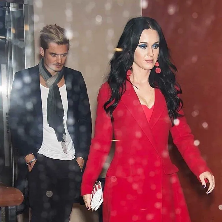 Katy Perry dan Orlando Bloom kembali tertangkap kamera usai dinner sehat di restoran vegetarian © instagram.com/katycats_84