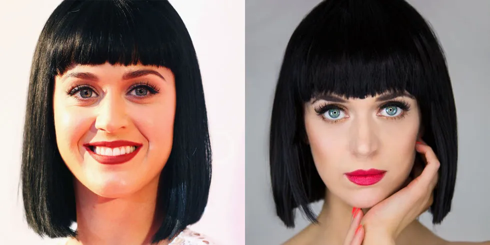 Bisa bedakan mana Katy yang asli? @ istimewa