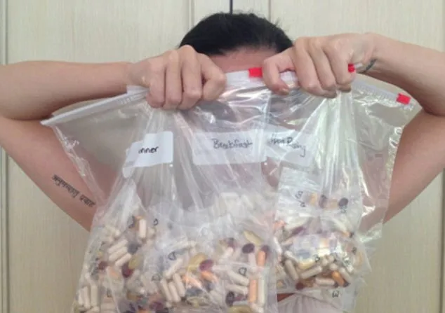 Vitamin dan suplemen Katy Perry @ dailymail.co.uk