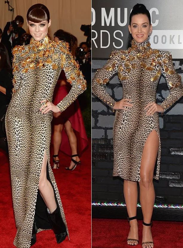 Coco Rocha dan Katy Perry @ dailymail.co.uk
