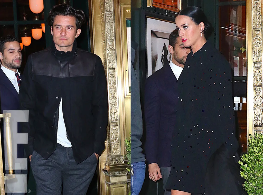 Orlando dan Katy tertangkap kencan di Disneyland © eonline.com