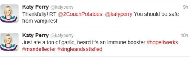 Twitter Katy Perry
