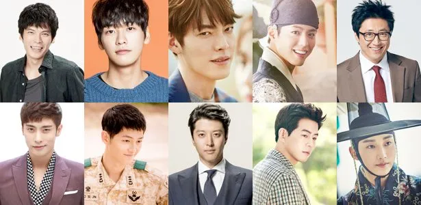 Aktor-aktor serial KBS yang siap bersaing dalam ajang penghargaan akhir tahun. ©hancinema.net