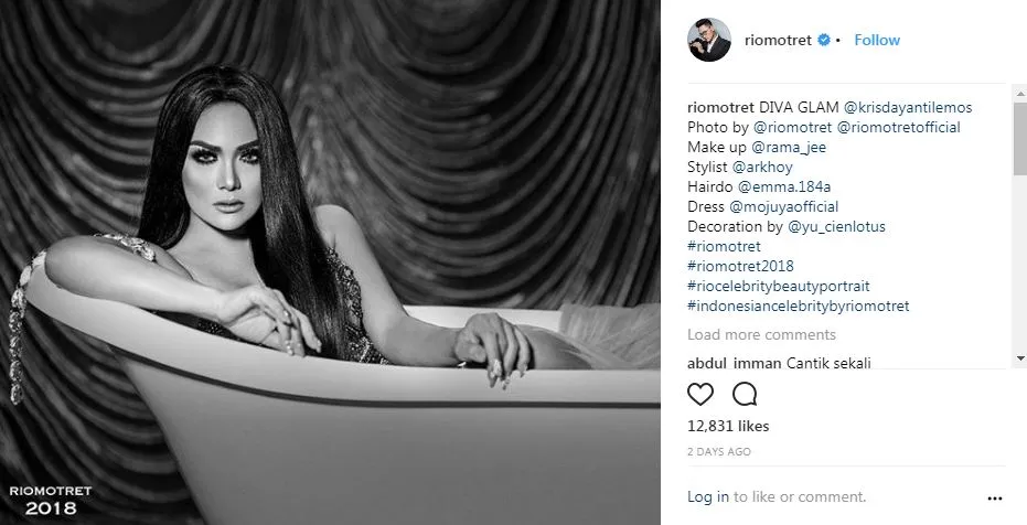 Krisdayanti (credit: instagram.com/riomotret)