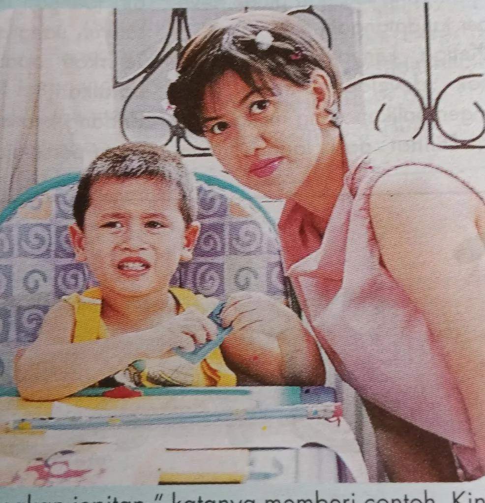 Verrell Bramasta waktu kecil (credit: istimewa)