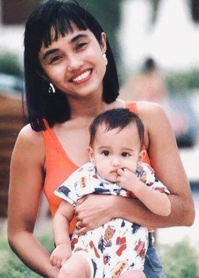 Cinta Laura waktu kecil (credit: istimewa)