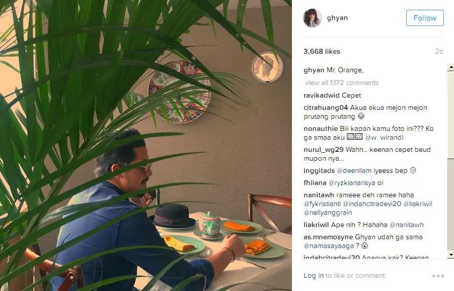 Gianni Unggah Foto Keenan © Instagram Gianni Fajri