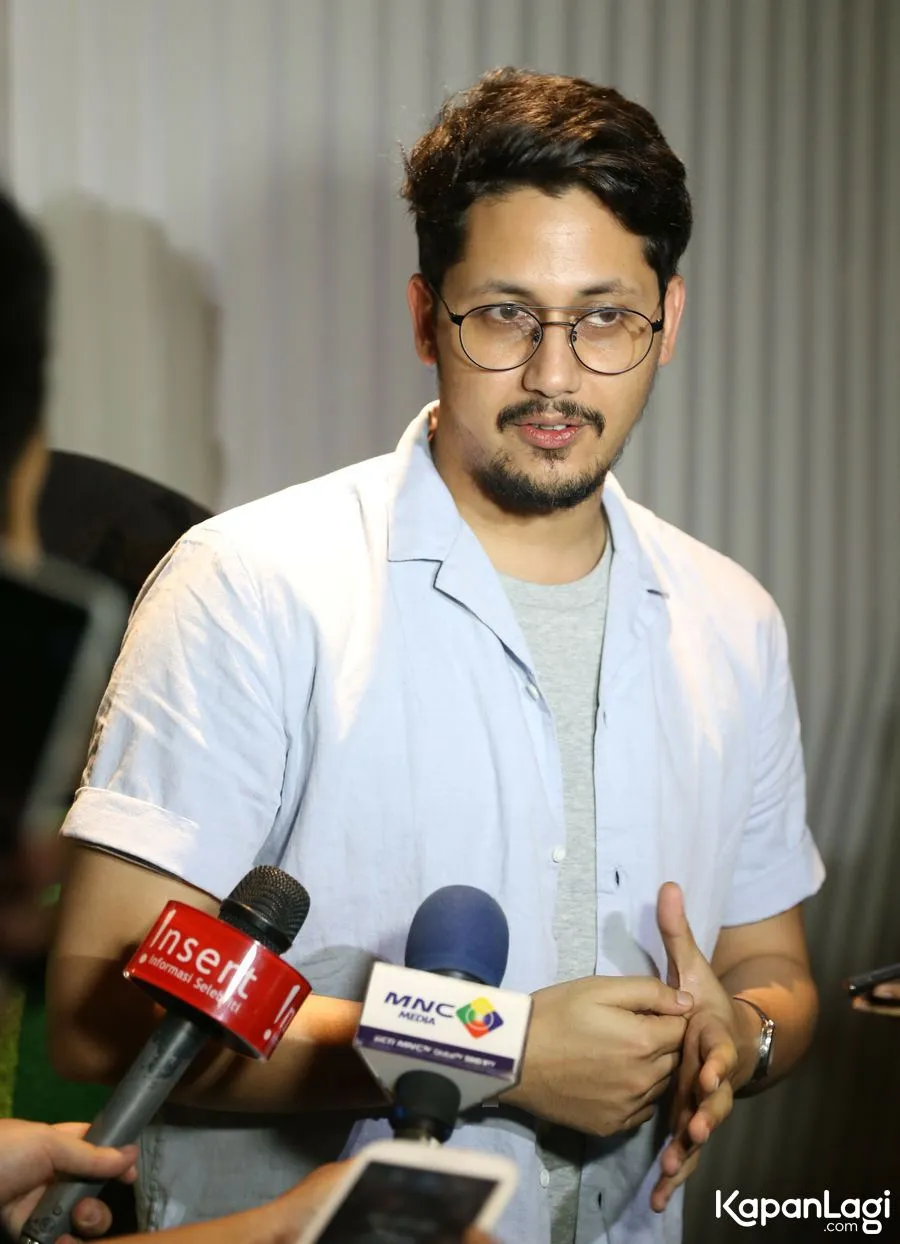Keenan tak mau membicarakan soal Raisa © KapanLagi.com/Agus Apriyanto