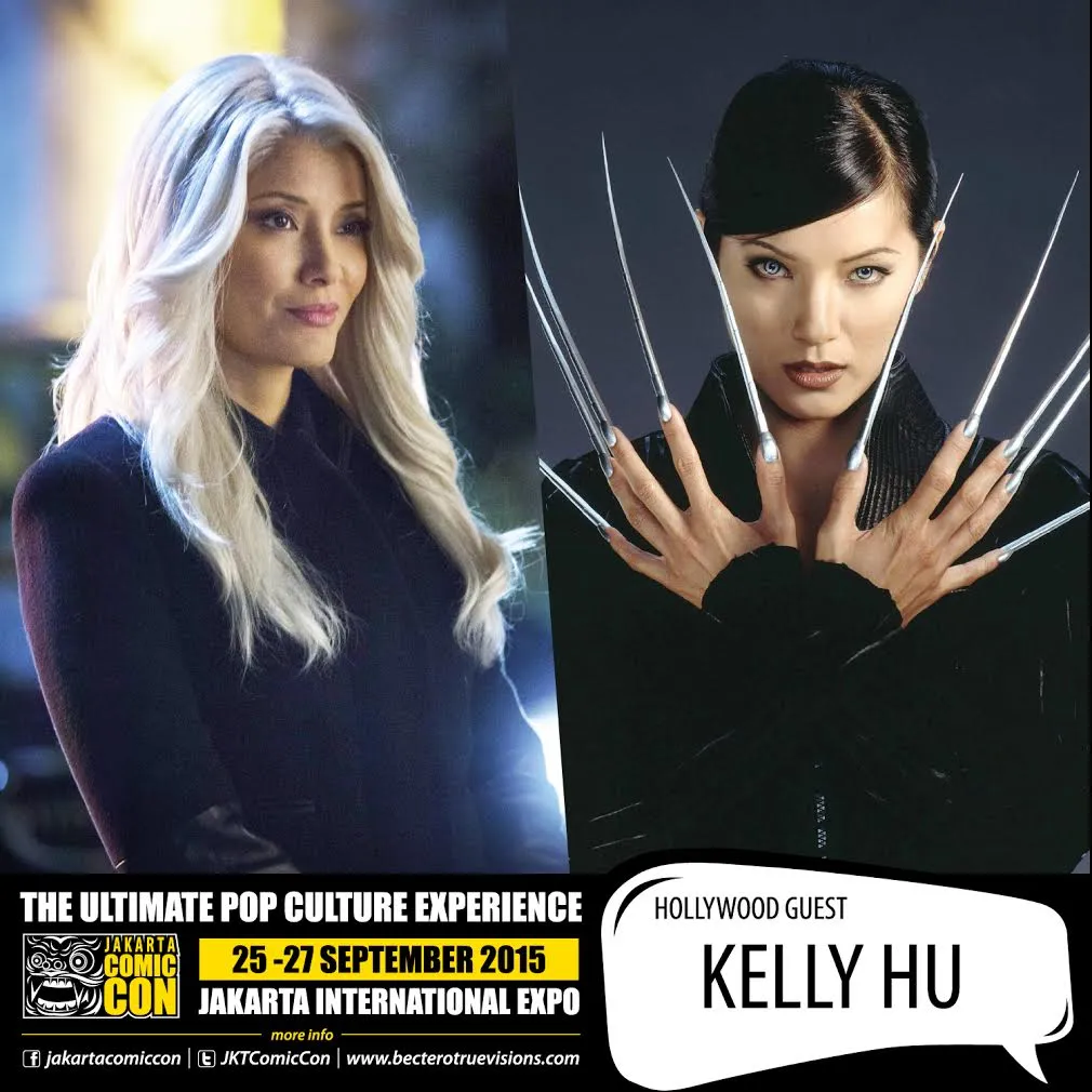 Kelly Hu bakal hadiri Jakarta Comic Con September 2015/©Jakarta Comic Con