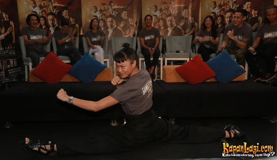 Kelly senang bisa bermain dalam film aksi © KapanLagi.com®/Budy Santoso