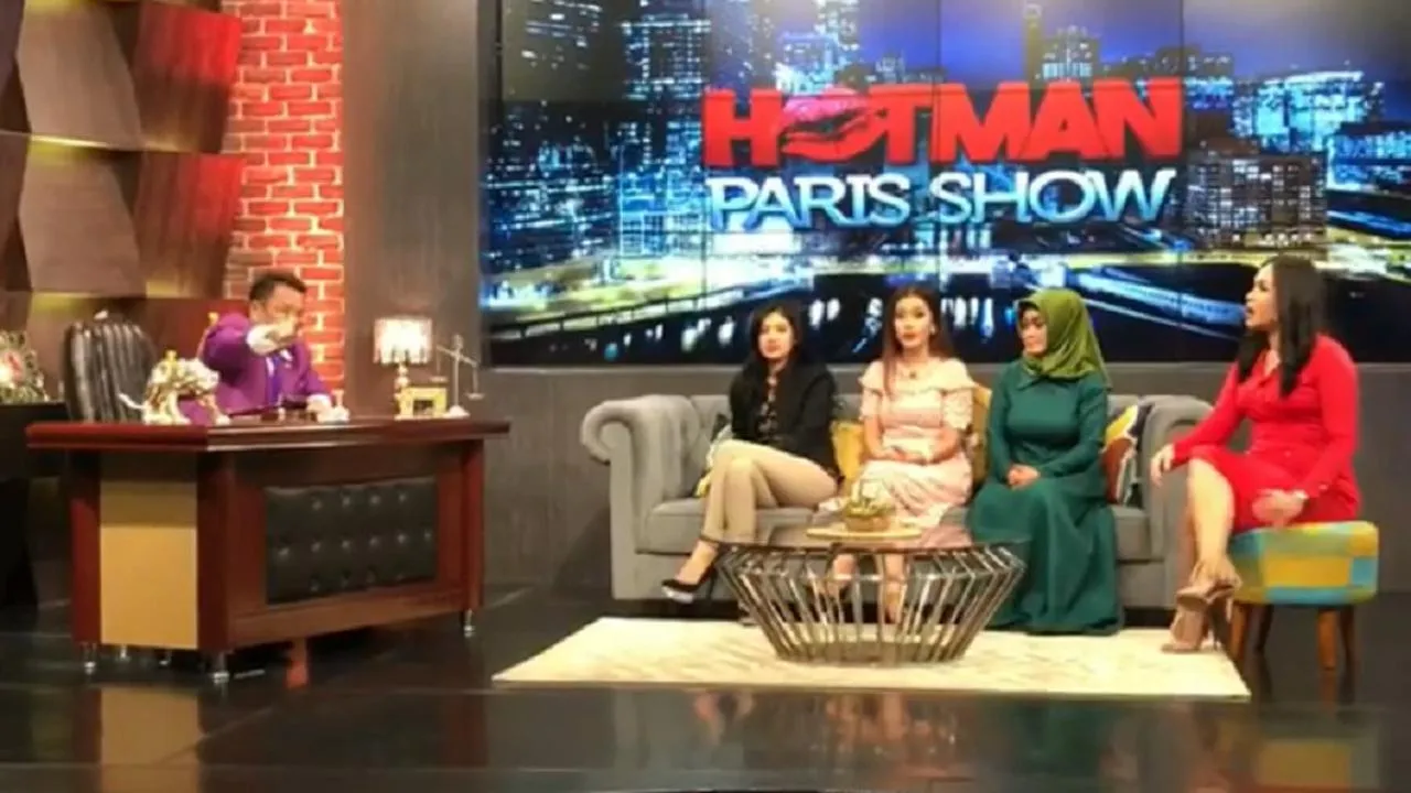 Keluarga Juper saat hadir di acara talkshow Hotman Paris © via liputan6.com