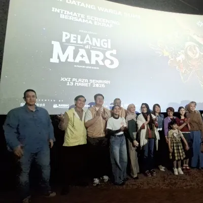Kemenparekraf Puji 'PELANGI DI MARS', Sebut Sineas Lokal Mampu Hadirkan Karya Sci-Fi Berstandar Global