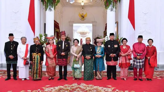 Ada juga istri Gus Dur dan Wakil Presiden Budiono © Biro Setpers