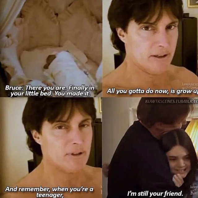 Tribut spesial untuk Bruce Jenner @ instagram.com/kendalljenner