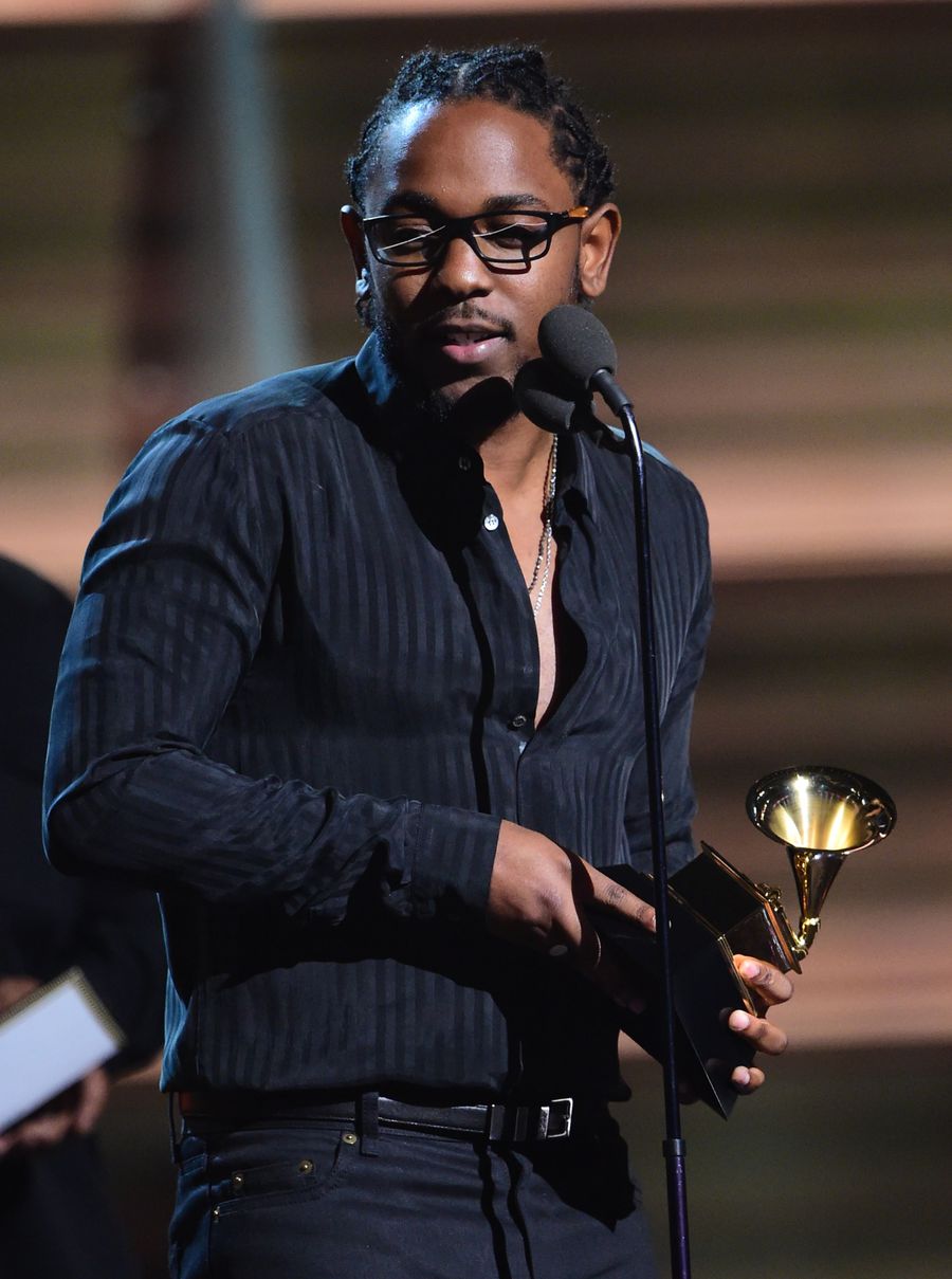 Kendrick Lamar menang banyak di Grammy 2016. ©AFP