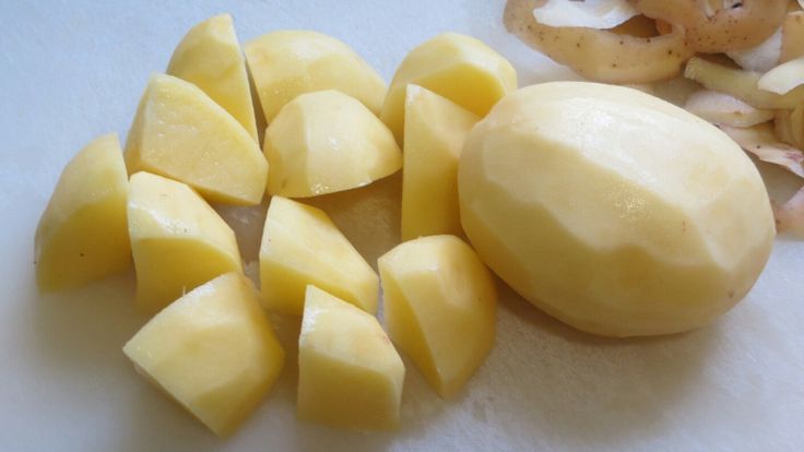 Peeled Potatoes (Pinterest)