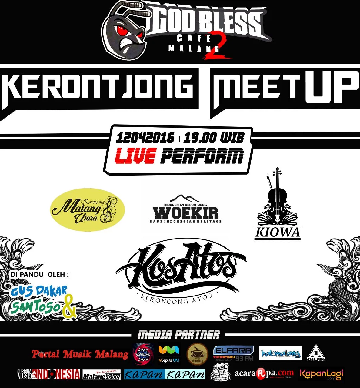 Lebih dari sekedar gathering, ini waktunya kamu mengenali musik asli Indonesia di Kerontjong Meet Up! © Antz Music