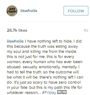 Kesha curhat di Instagram ©instagram/iiswhoiis