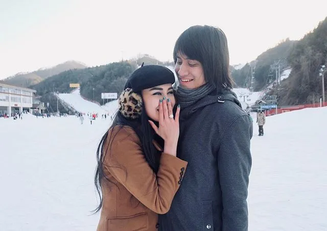 Kevin Aprilio & Vicy Melanie © Instagram Kevin Aprilio
