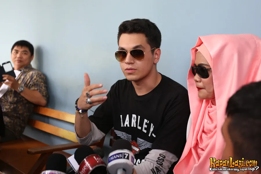 Kevin Julio berharap kasus yang menewaskan ayahnya segera selesai © KapanLagi.com®/Budy Santoso
