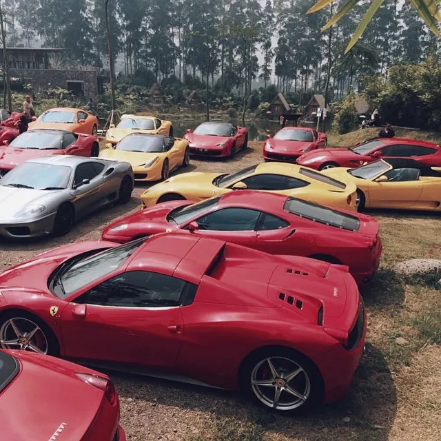 Kevin aprilio beli ferrari dari forex