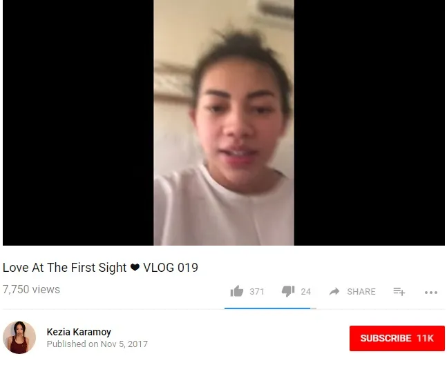 Kezia update kelahiran anaknya di vlog terlebih dahulu, baru di IG ©youtube/keziakaramoy
