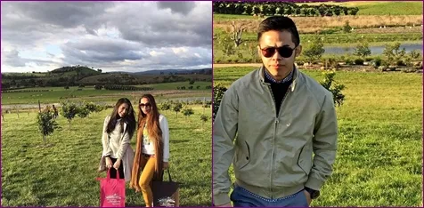 Kezia dan Axcel sering bertemu di Australia? © Instagram/Kezia Karamoy