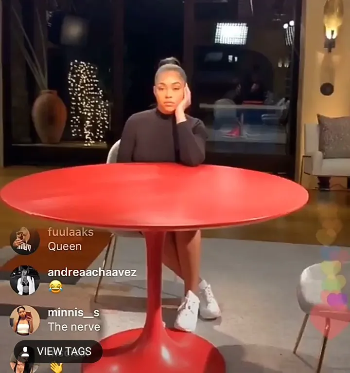 Jordyn bagi teaser di Instagram Live © instagram.com/jordynwoods