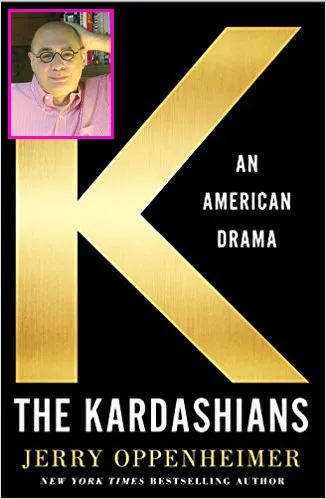 Jerry dan bukunya yang mengulas lebih dalam misteri keluarga Kardashian © istimewa