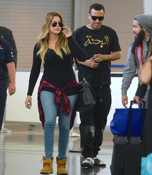 Khloe Kardashian dan French Montana @ istimewa