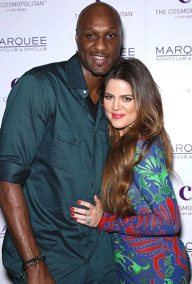 Khloe Kardashian dan Lamar Odom @ dailymail.co.uk