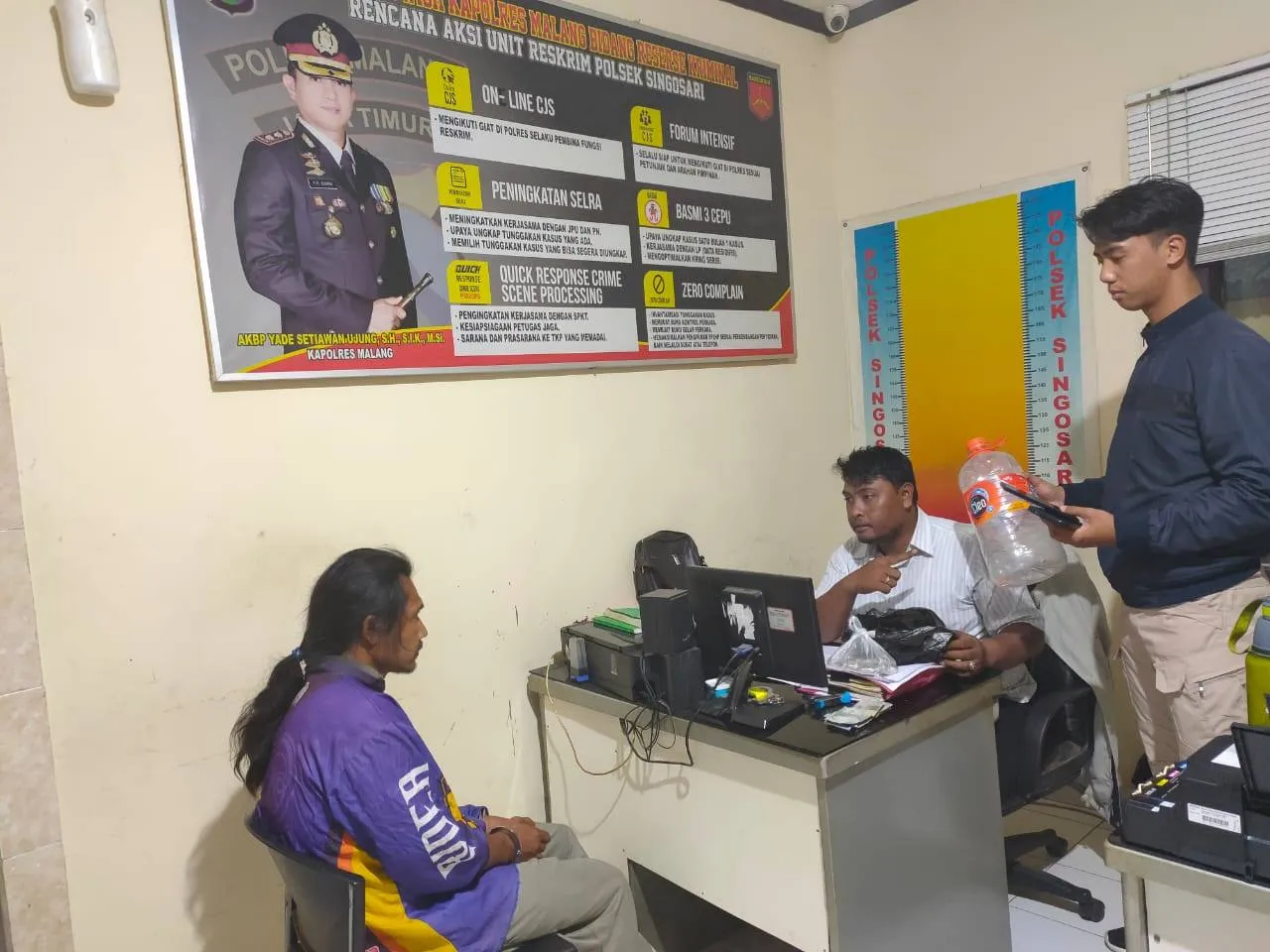 Amankan Sejumlah Barang Bukti