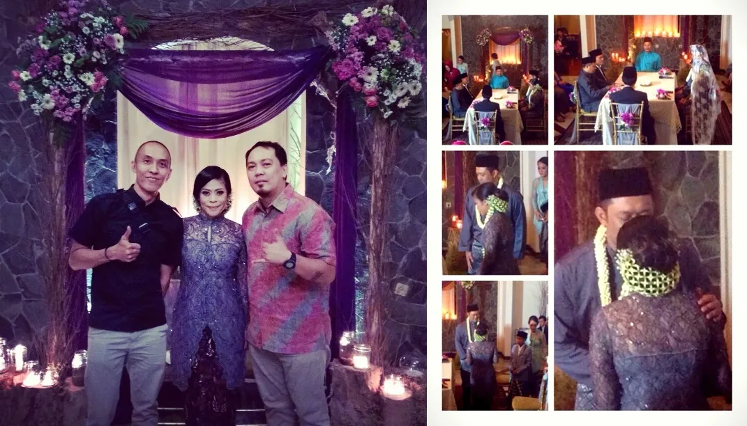 Kikan Namara akhirnya menikah dengan Udzir Harris yang sebelumnya merupakan managernya. ©instagram.com/laurenpesik+path FauziaDamayanti-Maya