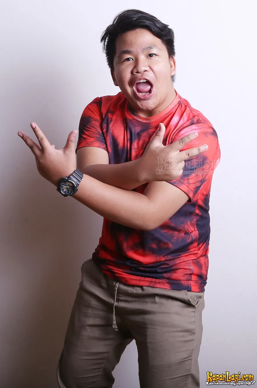 Masih jomblo, Kiki CJR inginkan cewek yang berkelas/©KapanLagi.com®/Agus Apriyanto