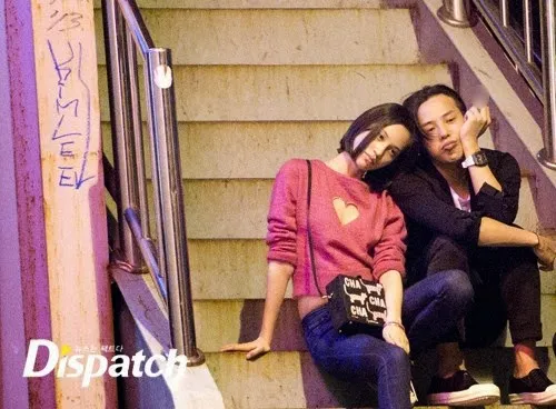Kiko Mizuhara dan G-Dragon pernah tertangkap media sedang 'berkencan', tapi dibantah oleh pihak agensi GD © Dispatch