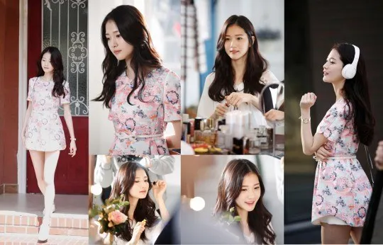 Kim Hyeon Ji yang cantik, bikin penasaran ketika tampil di MV-nya BoA © WIDMAY Ent