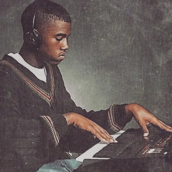 Foto Jadul Kanye West © Instagram kimkardashian