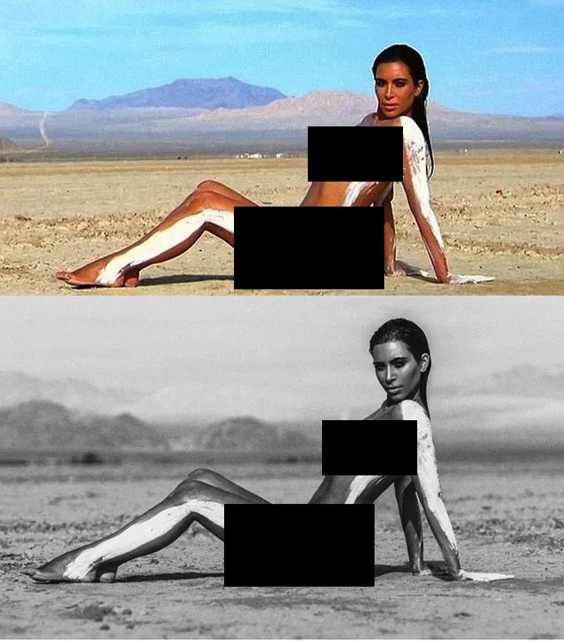 Kim Kardashian ketahuan photohop fotonya © Istimewa