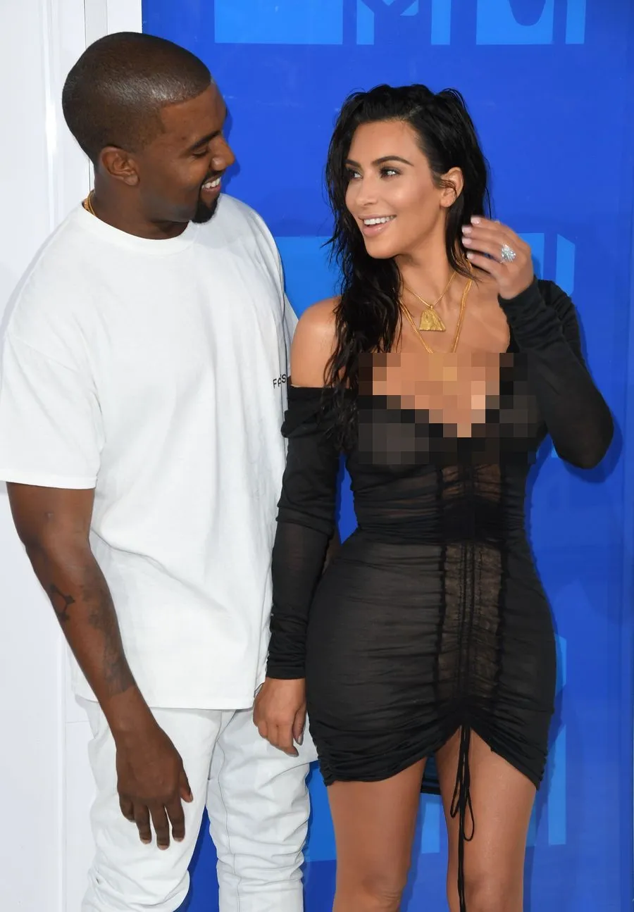 Kanye dan Kim segera dikaruniai anak ketiga © AFP