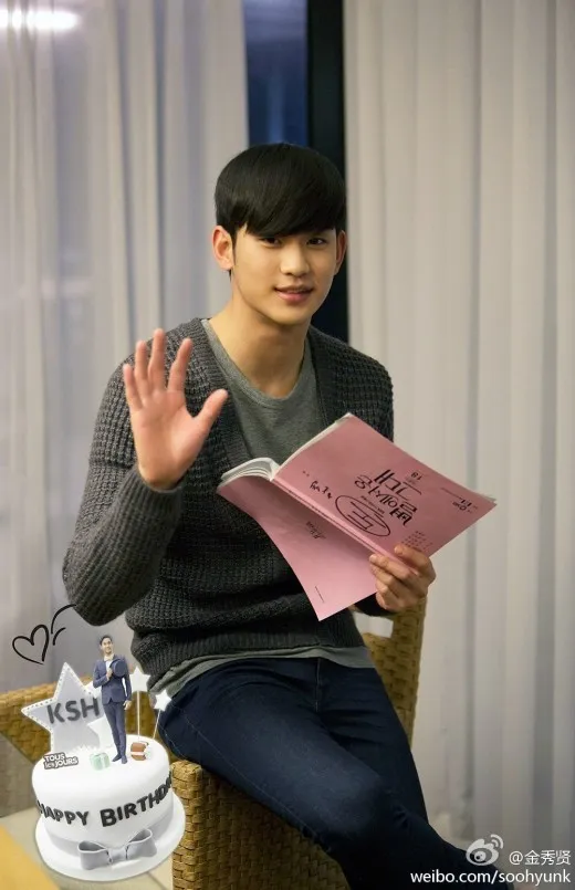 Kim Soo Hyun berterima kasih pada fans China yang mengucapkan ulang tahun padanya @soompi.com
