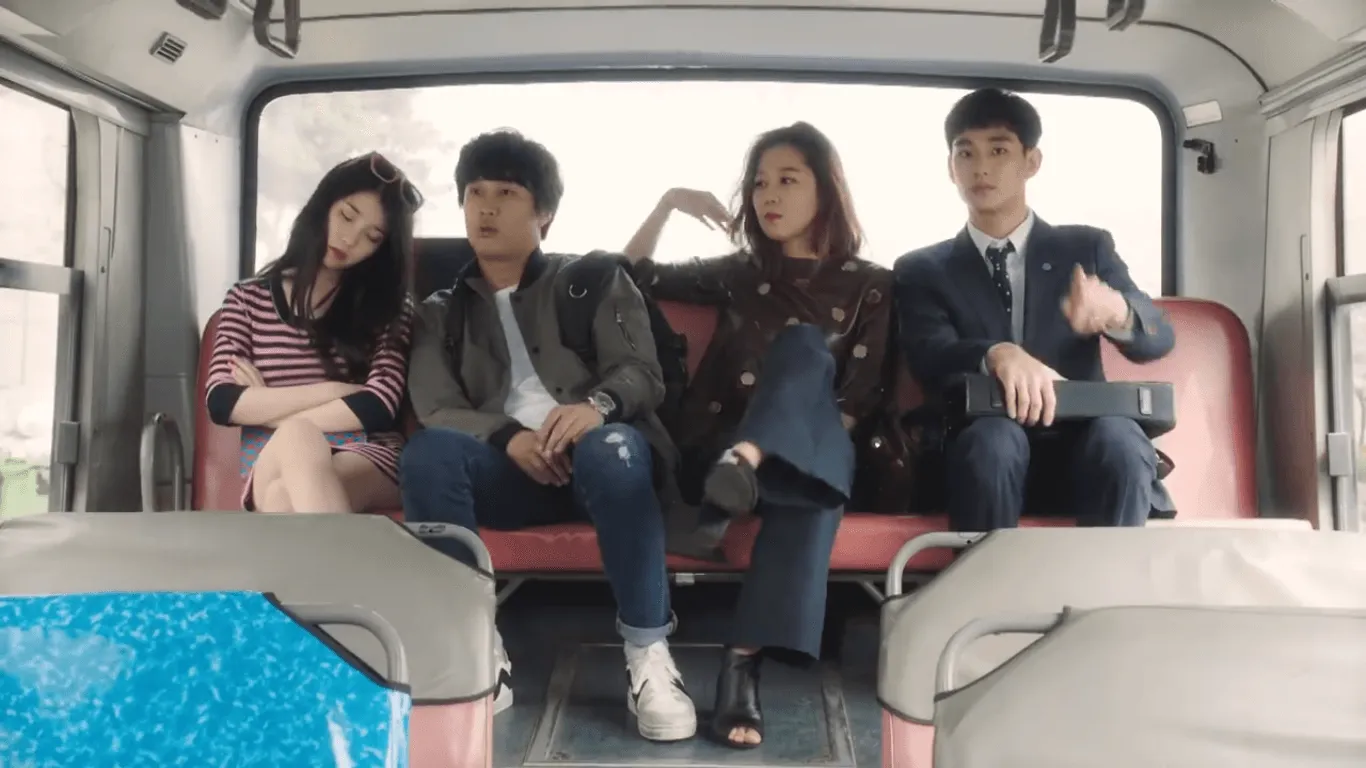 IU, Cha Tae Hyun, Gong Hyo Jin, dan Kim Soo Hyun dalam video teaser pertama Producer. ©koreaboo.com