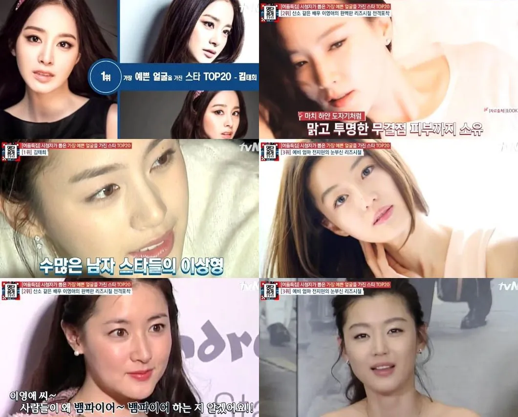 Kim Tae Hee kembali dinobatkan sebagai artis Korea paling cantik. ©hancinema.net