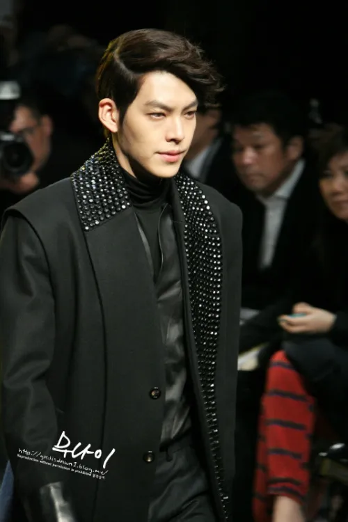 Kim Woo Bin yang selalu tampil dengan imej seram. ©credit as tagged