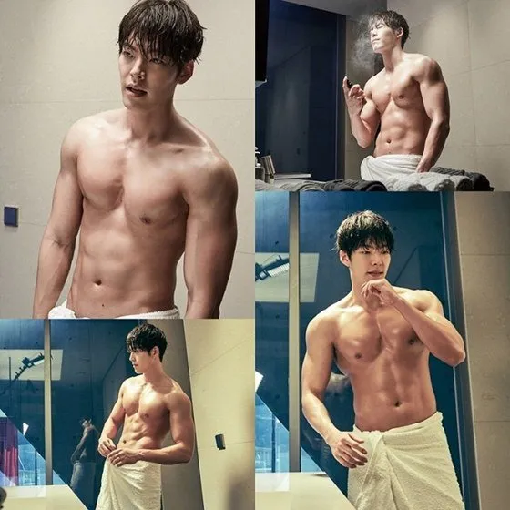 Tubuh indah Kim Woo Bin yang bikin terpesona © KBS2