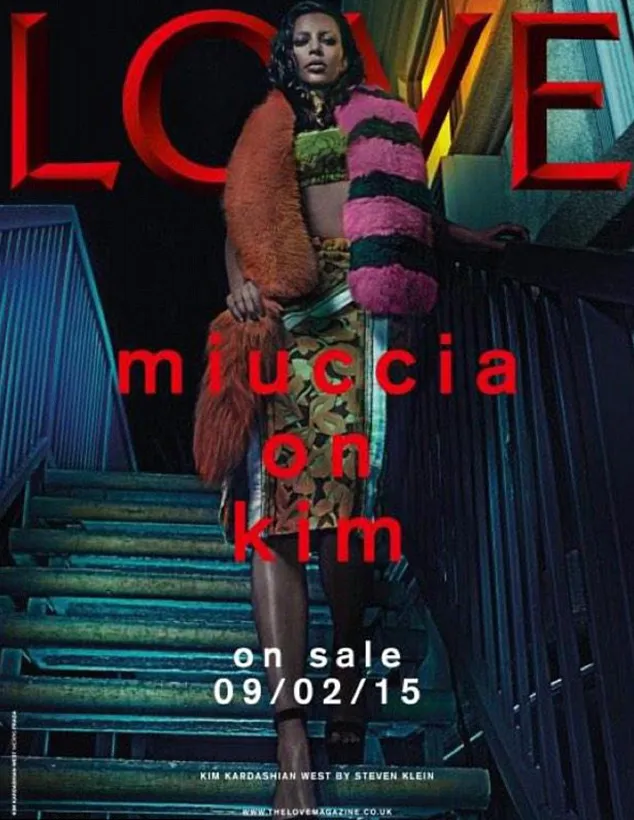 Masih bisa mengenali Kim? @ LOVE Magazine