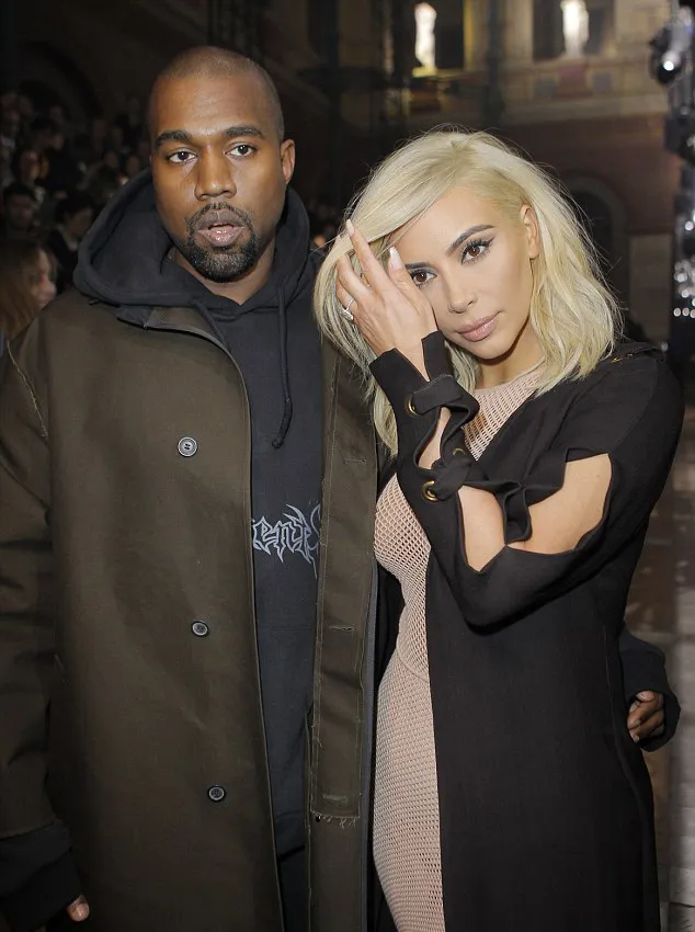 Kim dengan rambut barunya @ dailymail.co.uk