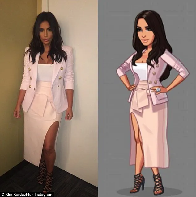 Game Kim Kardashian @ instagram.com/kimkardashian