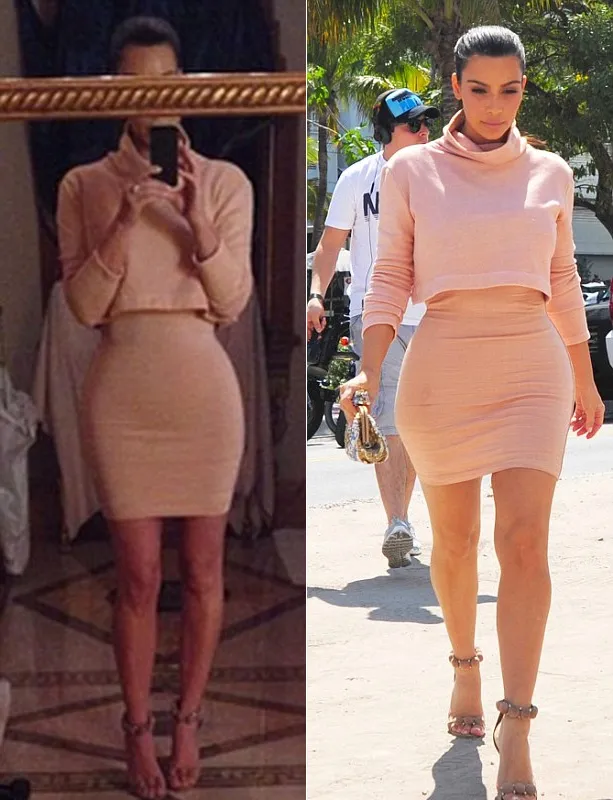 Kim Kardashian @ dailymail.co.uk