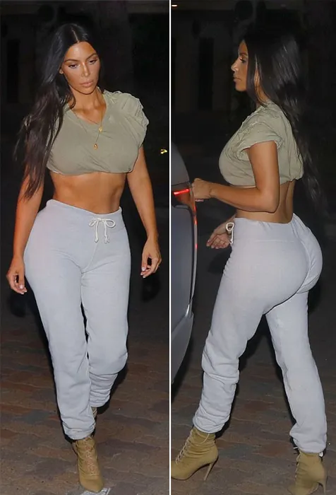 Dandan simple, Kim tetap terlihat keren dan stylish © istimewa