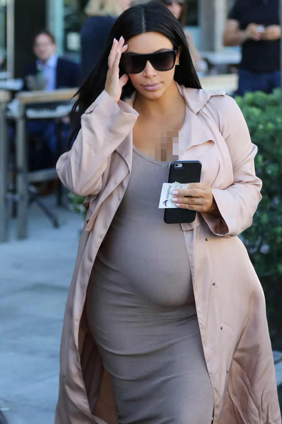Kim segera melahirkan bayi keduanya? © Splashnews.com
